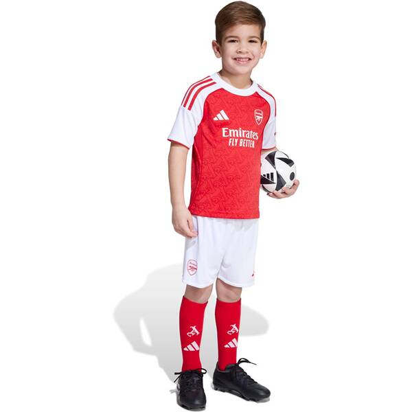Thumbnail - ADIDAS Kinder Fananzug FC Arsenal 25/26 Kids Mini-Heimausrüstung