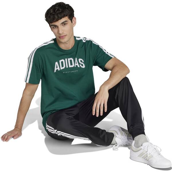 Thumbnail - ADIDAS Herren Shirt Codes Collegiate Linear Graphic