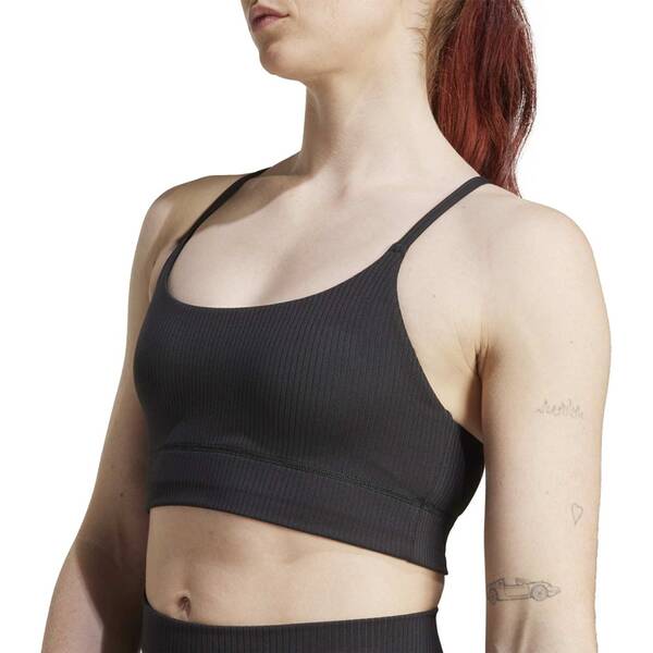 Thumbnail - ADIDAS Damen BH All Me Light Support Rib Bra Longline