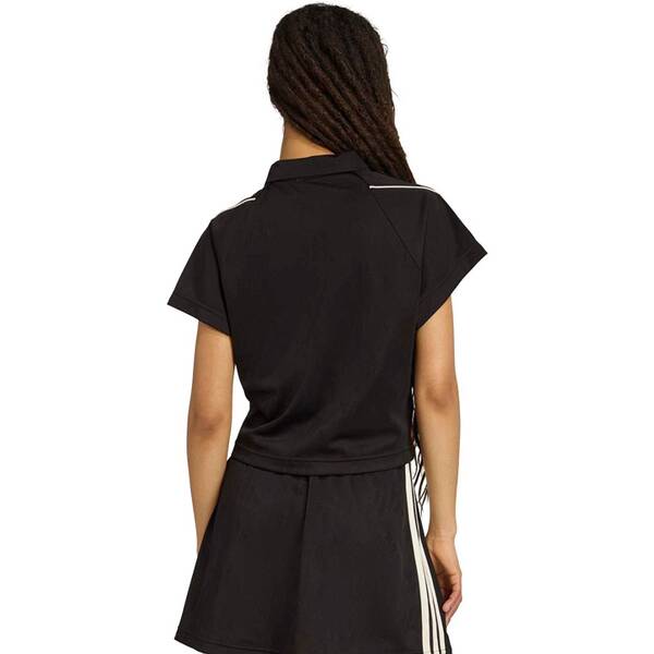 Thumbnail - ADIDAS Damen Shirt Stadium 3-Streifen Tennis inspiriertes Jacquard