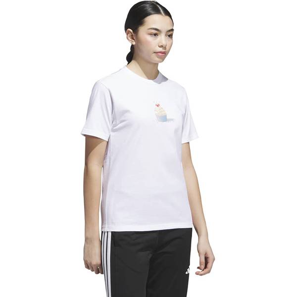 Thumbnail - ADIDAS Damen Shirt Seasonal Essentials Cupcake Graphic