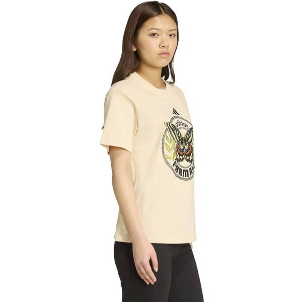 Thumbnail - ADIDAS Damen Shirt FARM mit Grafikprint