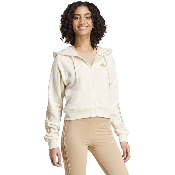 Thumbnail - ADIDAS Damen Kapuzensweat Essentials Seasonals Animal French Terry