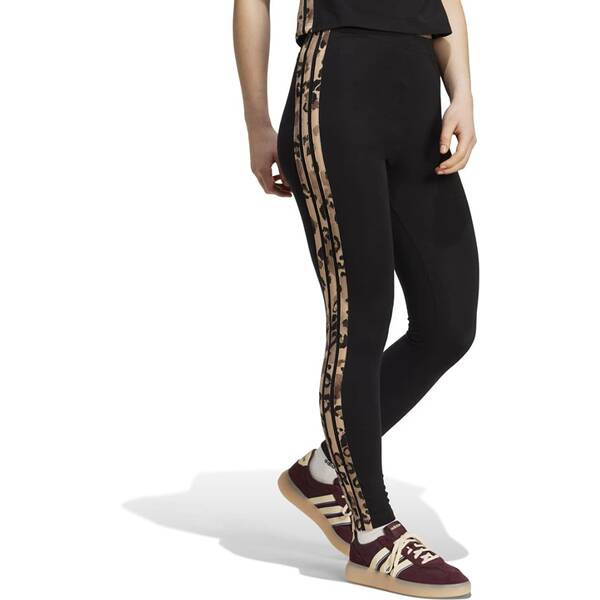 Thumbnail - ADIDAS Damen Strumpfhose Animal Print 3-Stripes High Rise
