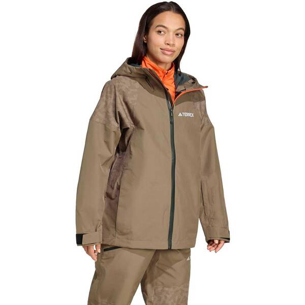 Thumbnail - ADIDAS Damen Funktionsjacke Terrex Xperior Hybrid PRIMEKNIT CLIMAPROOF+