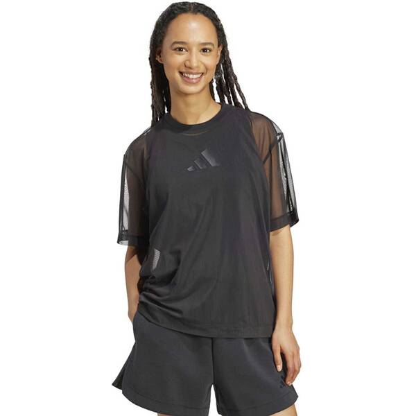 Thumbnail - ADIDAS Damen Shirt Soft Lux Mesh