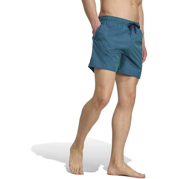 Thumbnail - ADIDAS Herren Badeshorts Seersucker Gestreifte 5 Zoll