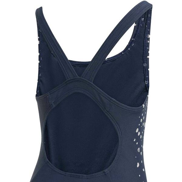 Thumbnail - ADIDAS Kinder Badeanzug mit V-förmigem Rückendesign und Glitzer-Details für Kinder