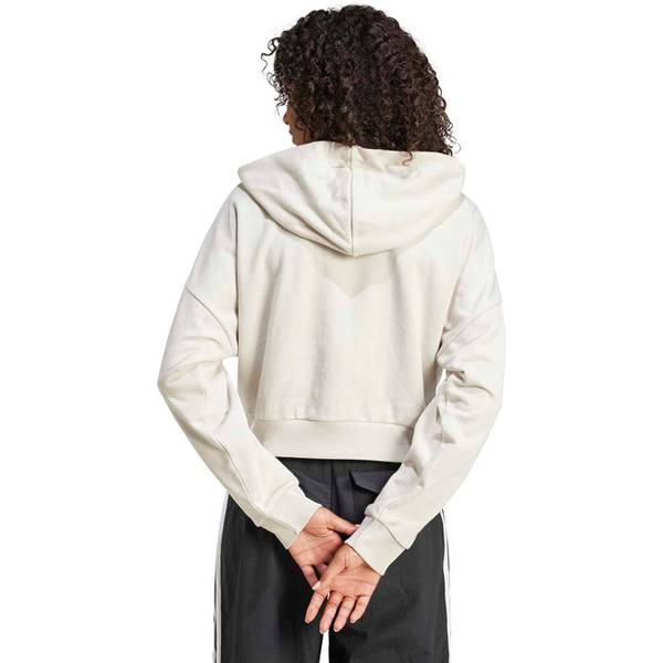 Thumbnail - ADIDAS Damen Kapuzensweat Essentials 3-Streifen French Terry Quarter-Zip