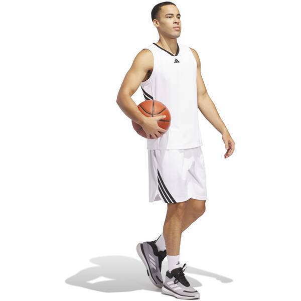 Thumbnail - ADIDAS Herren Shorts Legends 3-Streifen Basketball