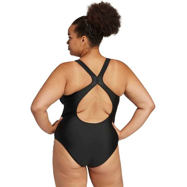 Thumbnail - ADIDAS Damen Badeanzug 3-Streifen C-Back Große Größen