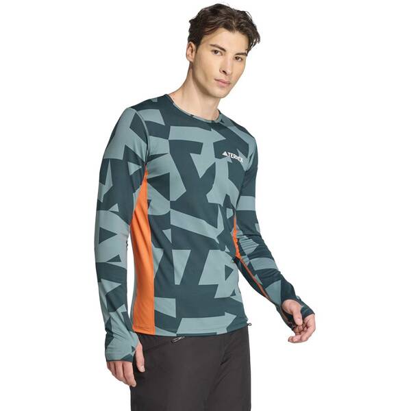 Thumbnail - ADIDAS Herren Shirt Multi Synthetic langärmelige Baselayer