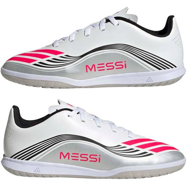Thumbnail - ADIDAS Kinder Fussball-Hallenschuhe F50 Messi Club Indoor