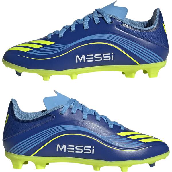 Thumbnail - ADIDAS Kinder Fussball-Rasenschuhe F50 Messi League Kids FG/MG