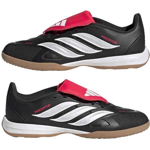 Thumbnail - ADIDAS Kinder Fussball-Hallenschuhe Predator League IN umschlagbare Zunge