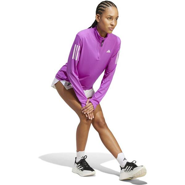Thumbnail - ADIDAS Damen Sweatshirt Own the Run Half-Zip