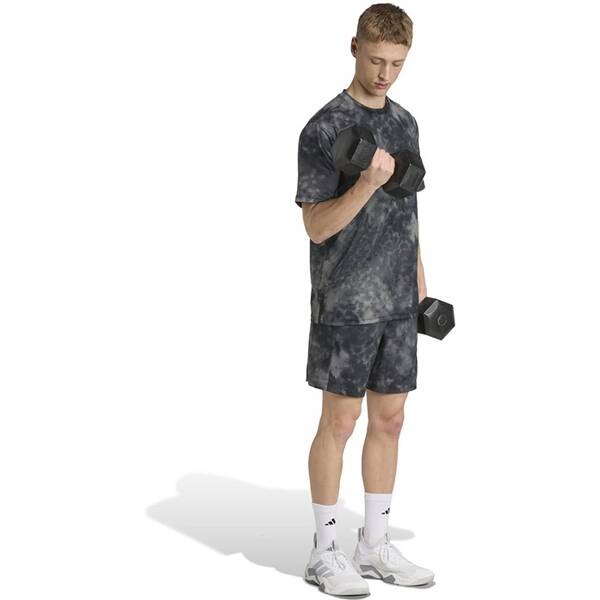 Thumbnail - ADIDAS Herren Shorts Train Essentials Seasonal Allover Print Short(Länge 7 Zoll)