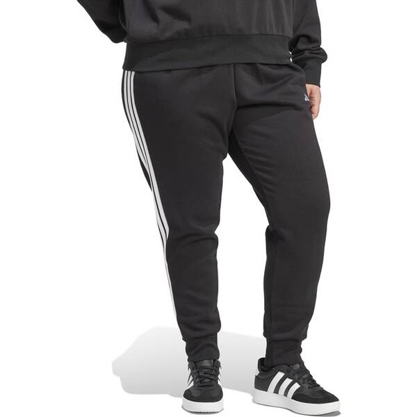 Thumbnail - ADIDAS Damen Hose Essentials 3-Streifen Fleece Slim (Große Größen)