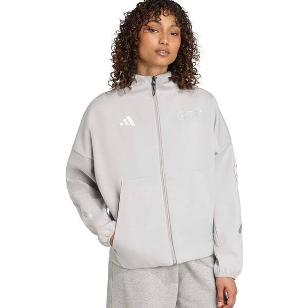 Thumbnail - ADIDAS Damen Kapuzensweat Mercedes-AMG Petronas F1 Team Silberpfeile