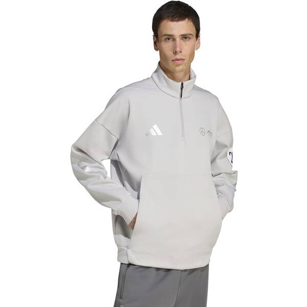 Thumbnail - ADIDAS Herren Sweatshirt Mercedes–AMG Petronas Formula One Team Silver Arrows Half-Zip