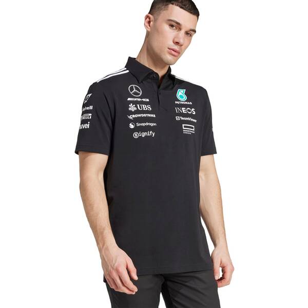 Thumbnail - ADIDAS Herren Polo MERCEDES - AMG PETRONAS FORMULA ONE TEAM POLOSHIRT