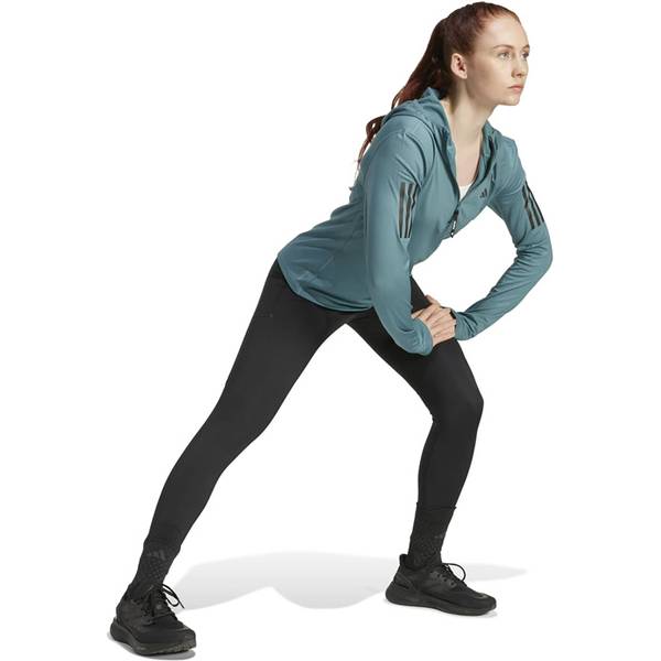 Thumbnail - ADIDAS Damen Sweatshirt Own The Run Winterized mit halbem Reißverschluss