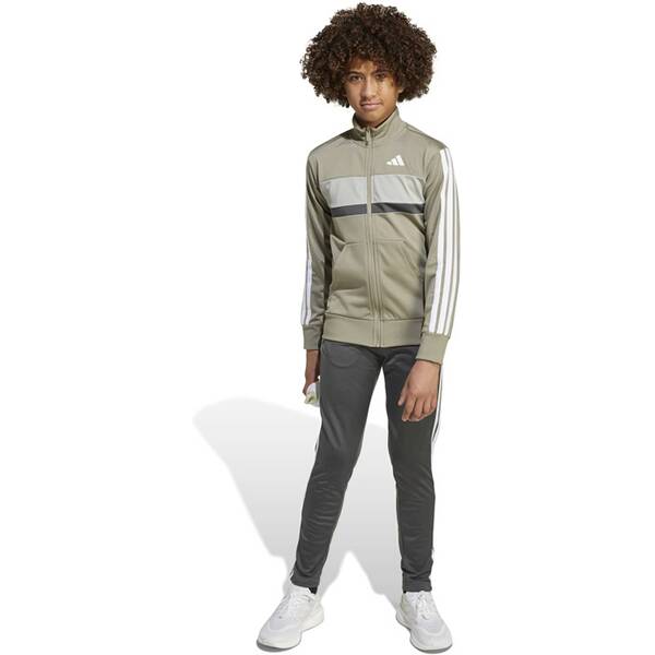 Thumbnail - ADIDAS Kinder Sportanzug Seasonal Essentials Tiberio 3-Streifen Tricot Kids