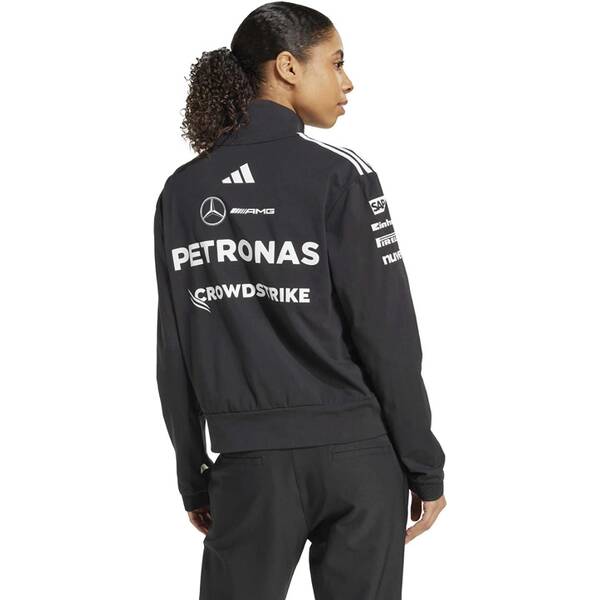 Thumbnail - ADIDAS Damen Sweatshirt MERCEDES - AMG PETRONAS FORMULA ONE TEAM QUARTER ZIP OBERTEIL