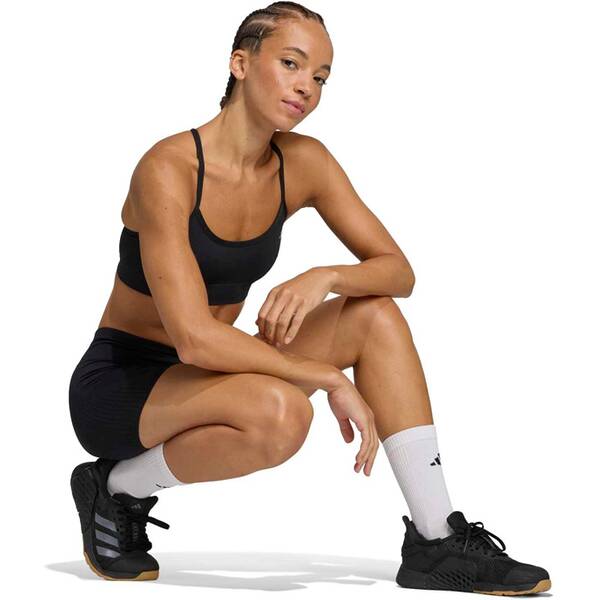 Thumbnail - ADIDAS Damen Tight Workout Essentials aus Strickmaterial, 4 Zoll.