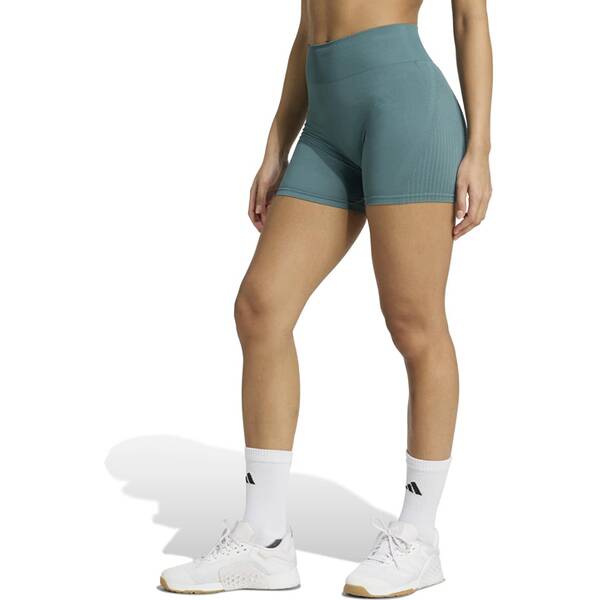 Thumbnail - ADIDAS Damen Tight Workout Essentials aus Strickmaterial, 4 Zoll.