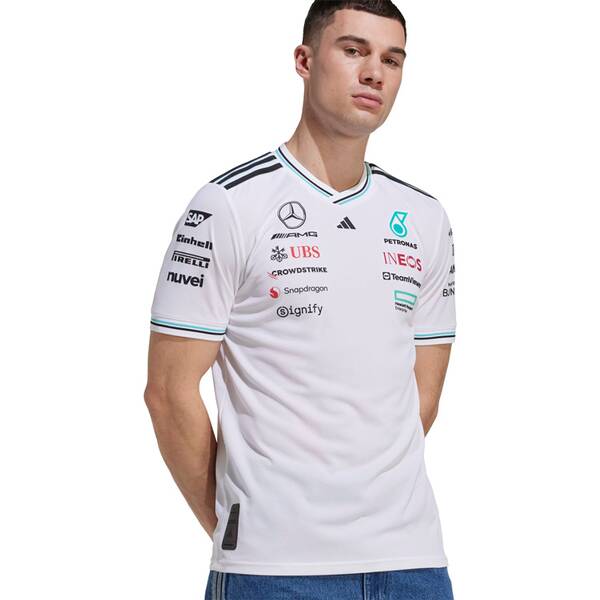 Thumbnail - ADIDAS Herren Hemd MERCEDES - AMG PETRONAS FORMULA ONE TEAM DRIVER AUTHENTIC TRIKOT