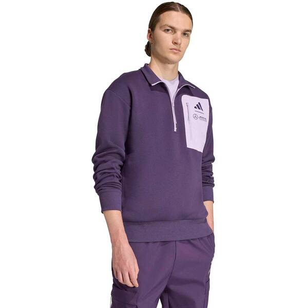 Thumbnail - ADIDAS Herren Sweatshirt Mercedes - AMG Petronas Formula One Team Premium Woven