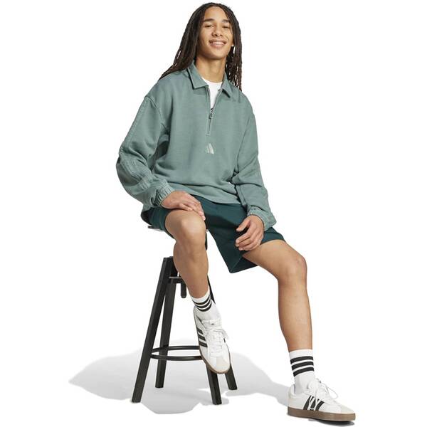 Thumbnail - ADIDAS Herren Sweatshirt ALL SZN French Terry Washed Half-Zip Pullover