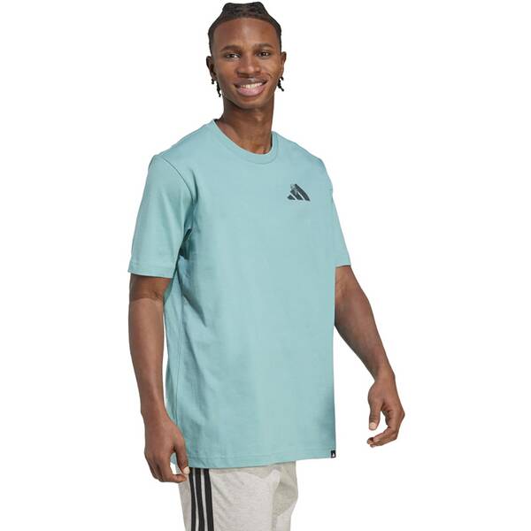 Thumbnail - ADIDAS Herren Shirt Yay Sports Verbiage Graphic