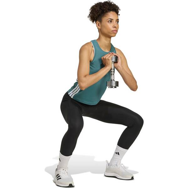 Thumbnail - ADIDAS Damen Shirt Train Essentials 3-Streifen Workout