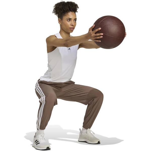 Thumbnail - ADIDAS Damen Sporthose Train Essentials 3-Streifen Woven