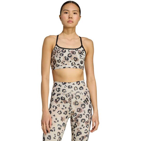 Thumbnail - ADIDAS Damen BH Powerreact Essentials mit leichtem Halt und Print