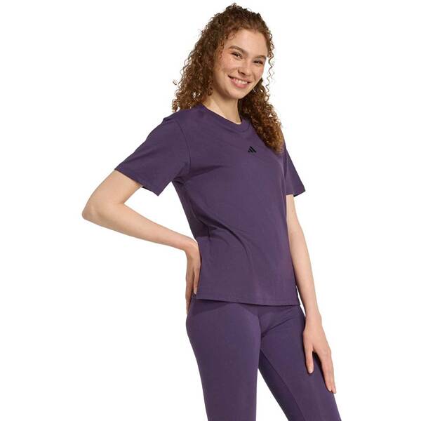 Thumbnail - ADIDAS Damen Shirt Essentials Small Logo Cotton