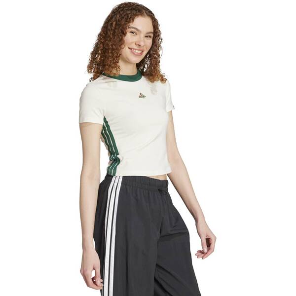 Thumbnail - ADIDAS Damen Shirt Pizza Graphic