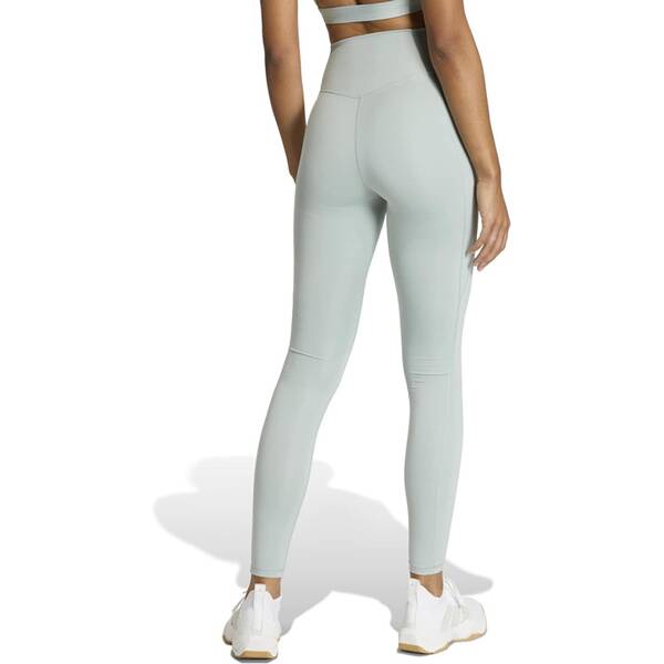 Thumbnail - ADIDAS Damen Tight Optimé Essentials Stash Pocket in voller Länge