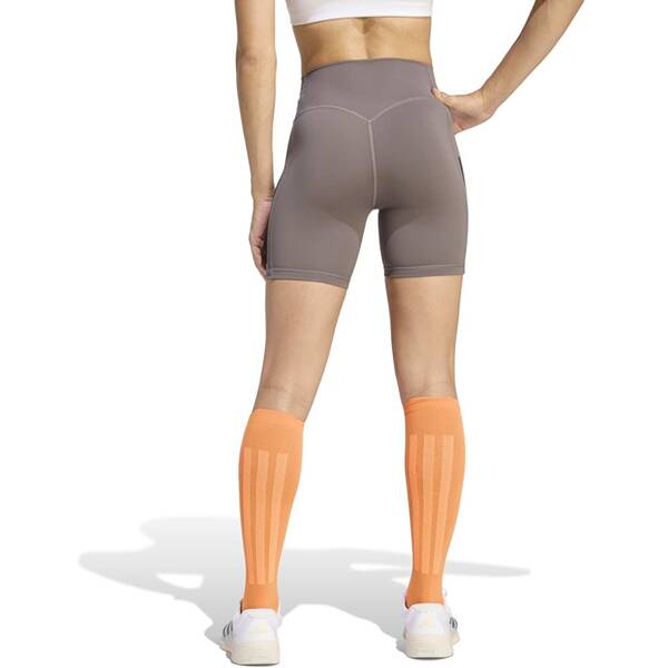 Thumbnail - ADIDAS Damen Tight Optime Workout 3-Streifen Kurze (Länge 5 Zoll)