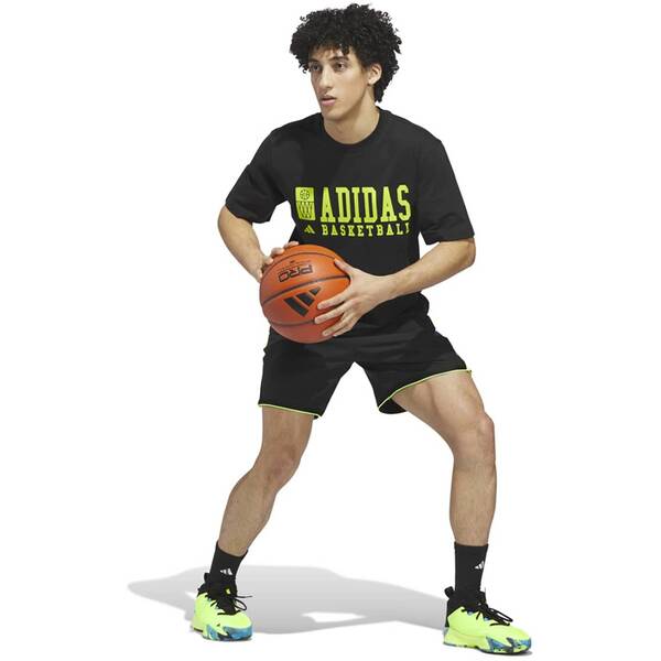 Thumbnail - ADIDAS Herren Shirt BASKETBALL GRAPHIC