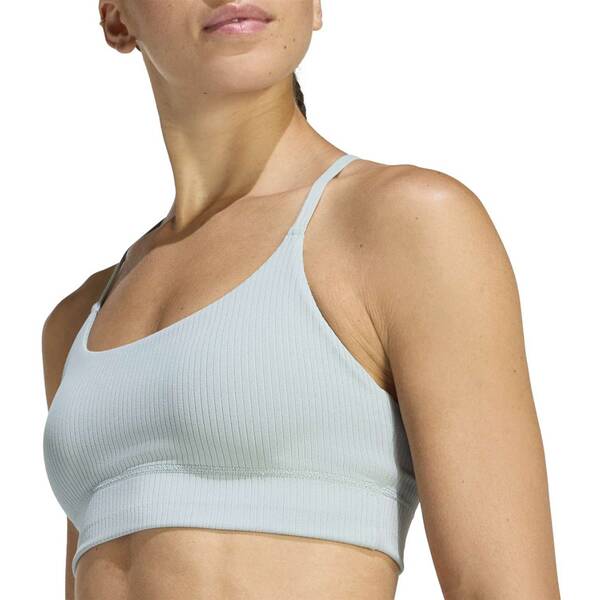Thumbnail - ADIDAS Damen BH All Me Light Support Rib Bra Longline Sport-BH