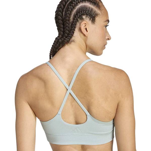 Thumbnail - ADIDAS Damen BH All Me Light Support Rib Bra Longline Sport-BH