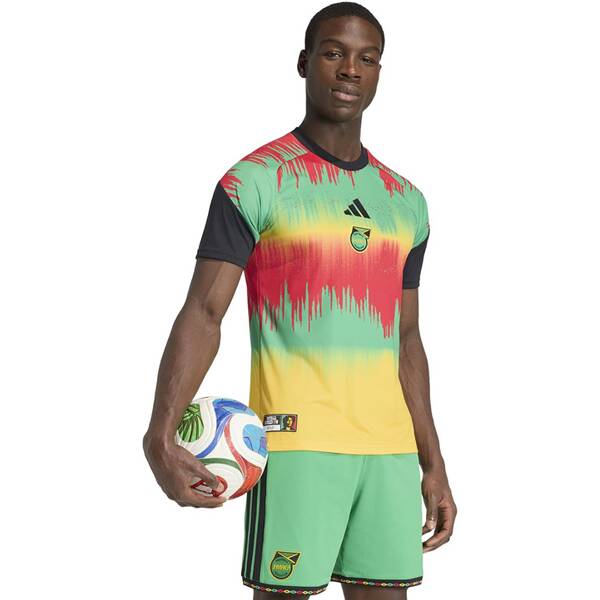 Thumbnail - ADIDAS Herren Fantrikot Jamaika 26 Heim Pre Match
