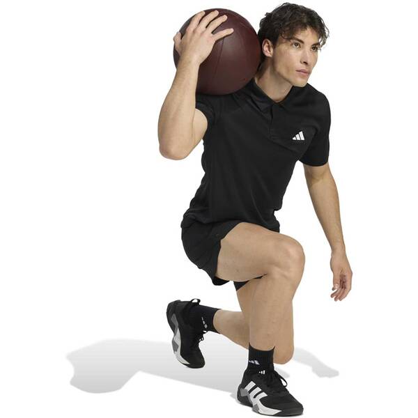 Thumbnail - ADIDAS Herren Polo WORKOUT ESSENTIALS BASE
