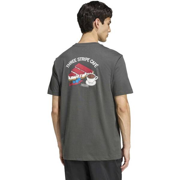 Thumbnail - ADIDAS Herren Shirt COFFEE CAFE CHEESECAKE GRAFIK
