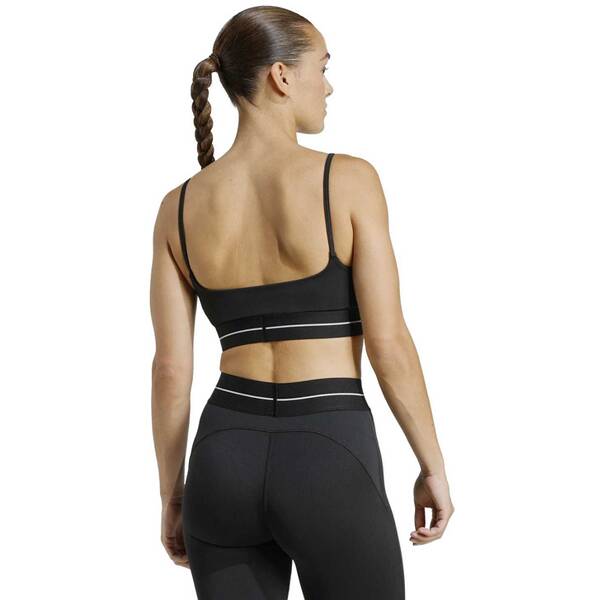 Thumbnail - ADIDAS Damen BH Hyperglam 3-Streifen Light Support BH