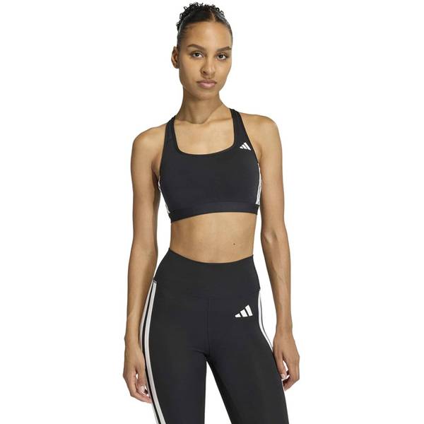 Thumbnail - ADIDAS Damen BH Optime Essentials Workout 3-Streifen Medium Support BH
