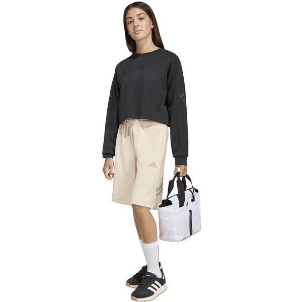 Thumbnail - ADIDAS Kinder Sweatshirt FUTURE ICONS 3 STRIPES CROPPED